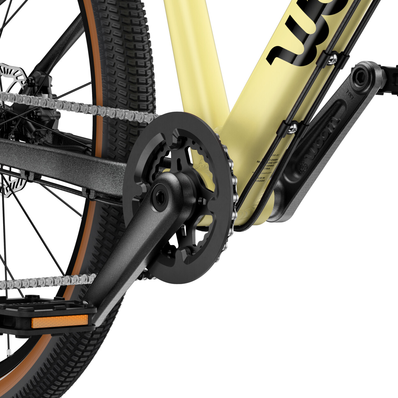 woom Explore 5 mellow yellow - Onesize/24 Zoll