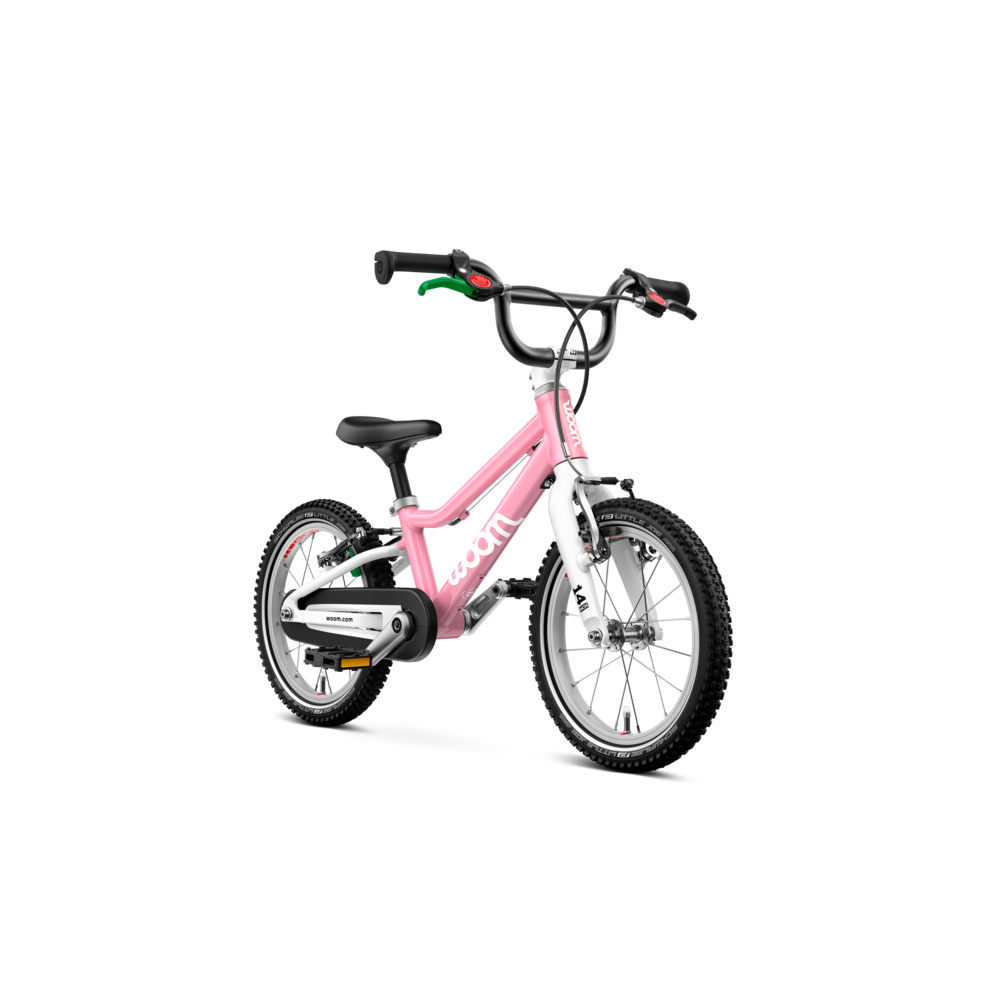 woom Go2 - powder pink - Onesize/14 Zoll