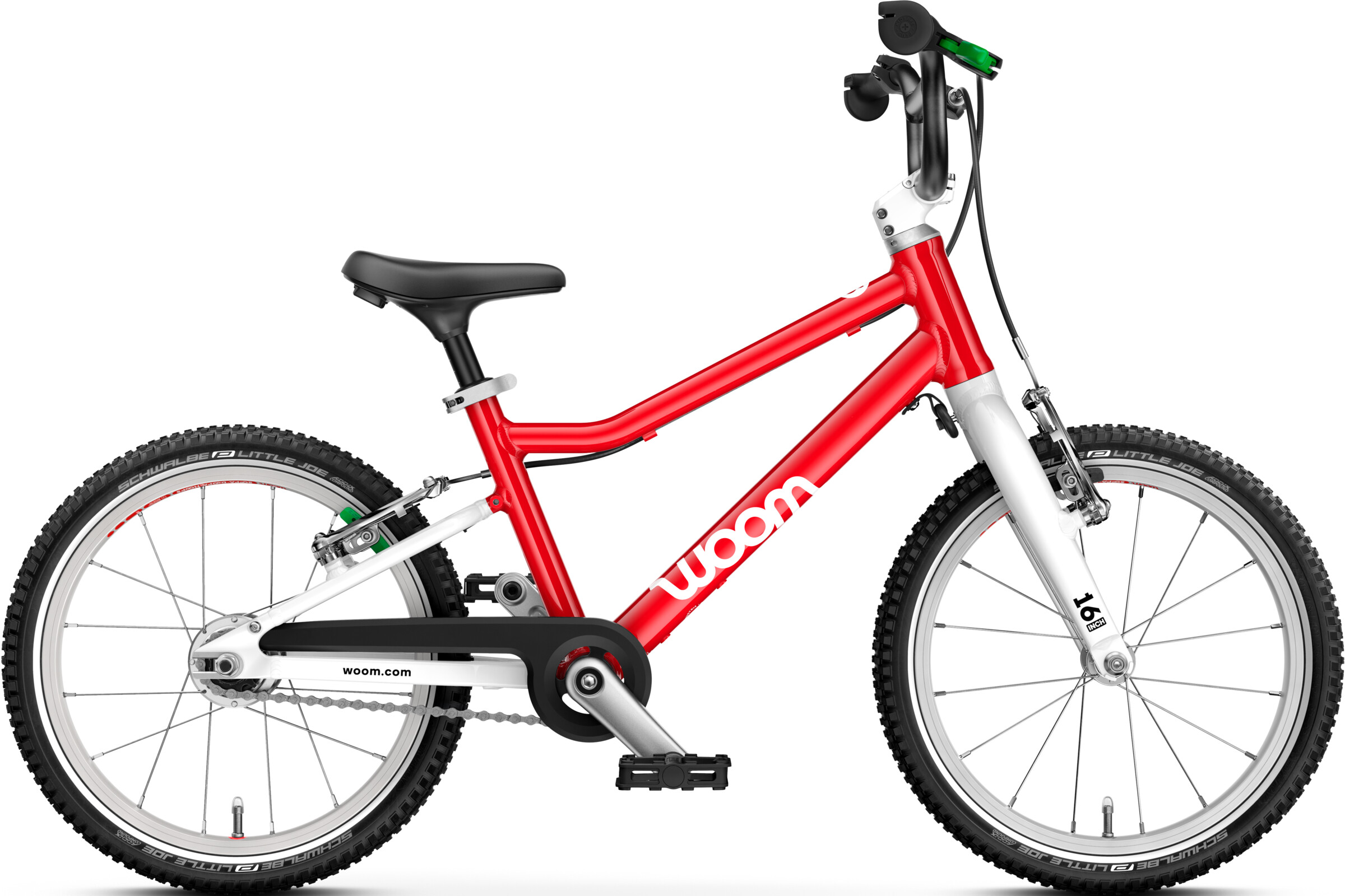 woom Go 3 AUTOMAGIC - woom red - Onesize/16 Zoll