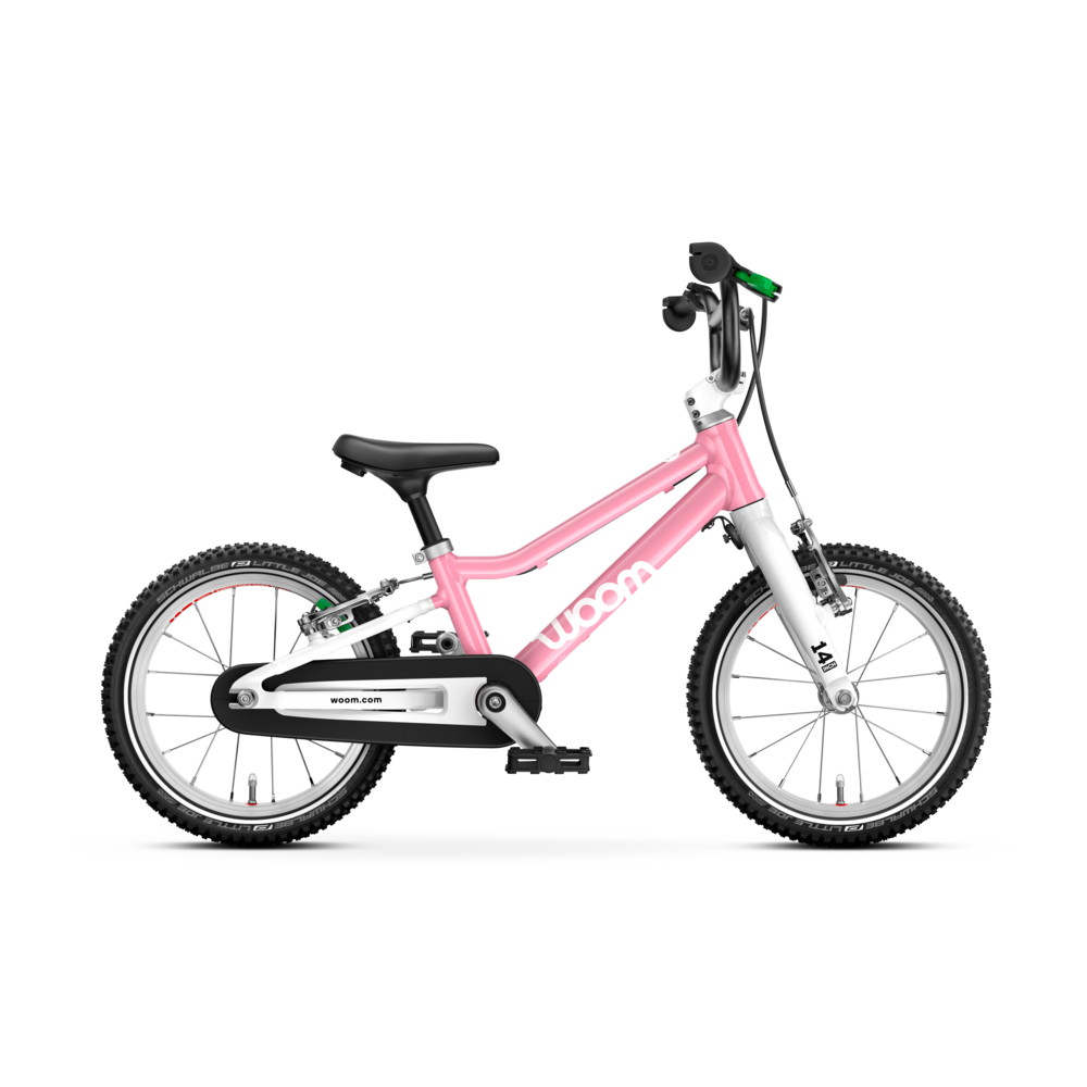 woom Go2 - powder pink - Onesize/14 Zoll