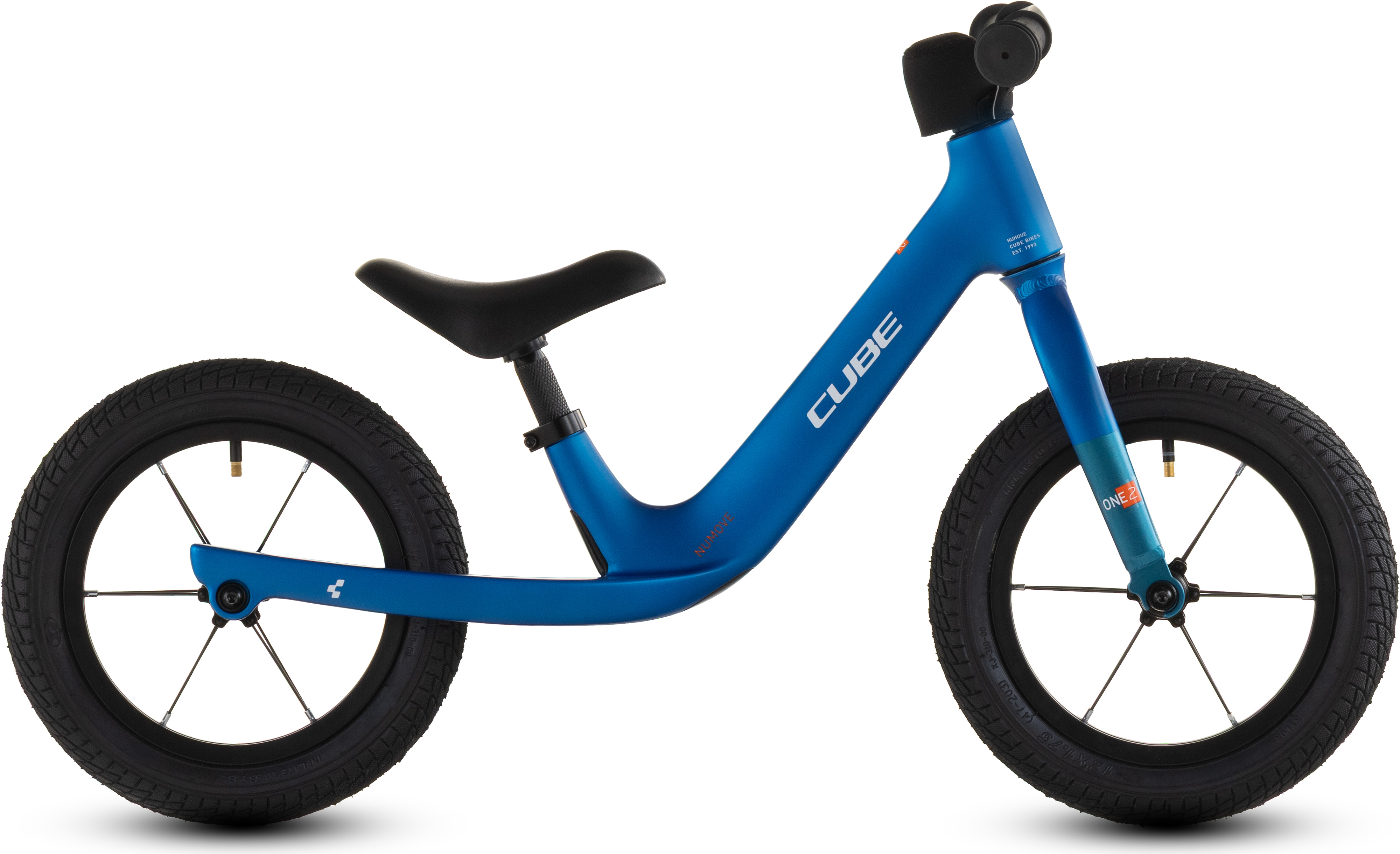 Kinderfahrzeuge Cube Numove 120 walk topasblue´n´nebula
