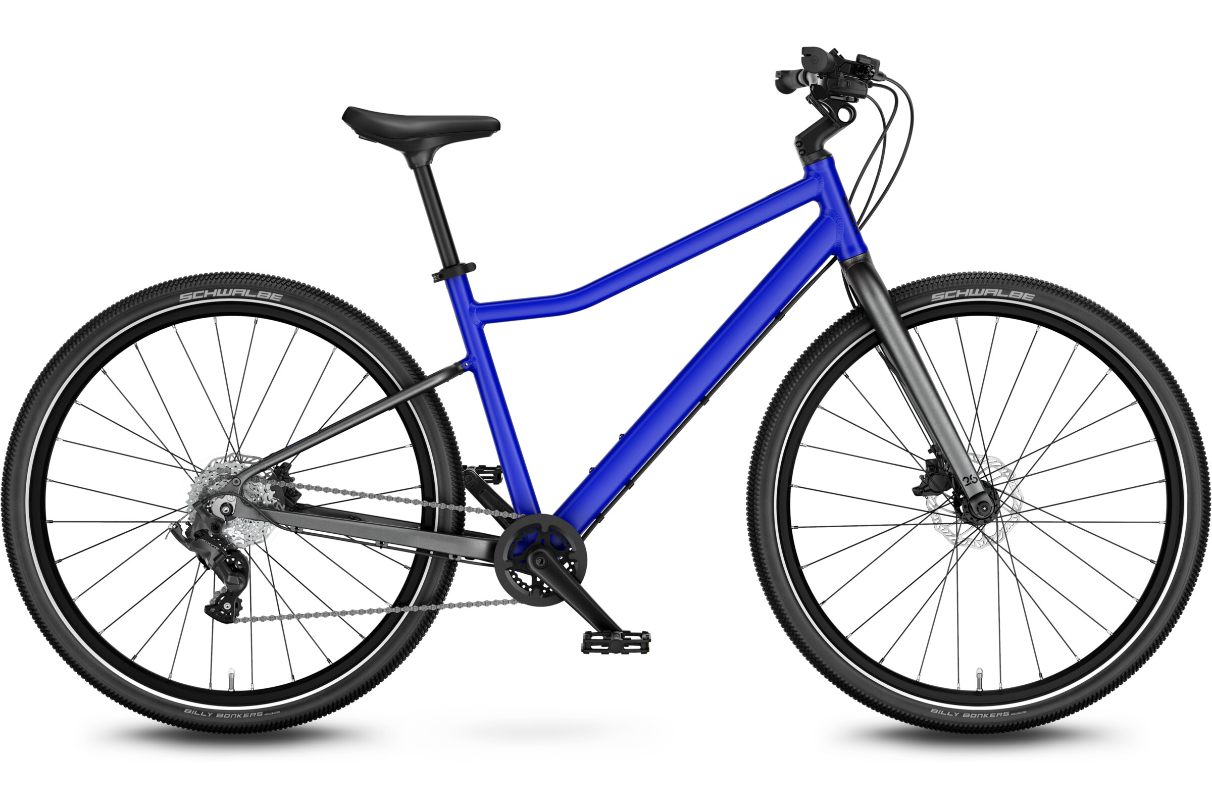 woom Explore 6 magnetic blue - Onesize/26 Zoll