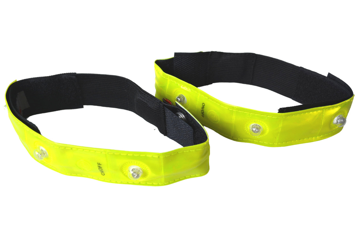 Oberbekleidung 4-ACT Reflexarmband mit Diode