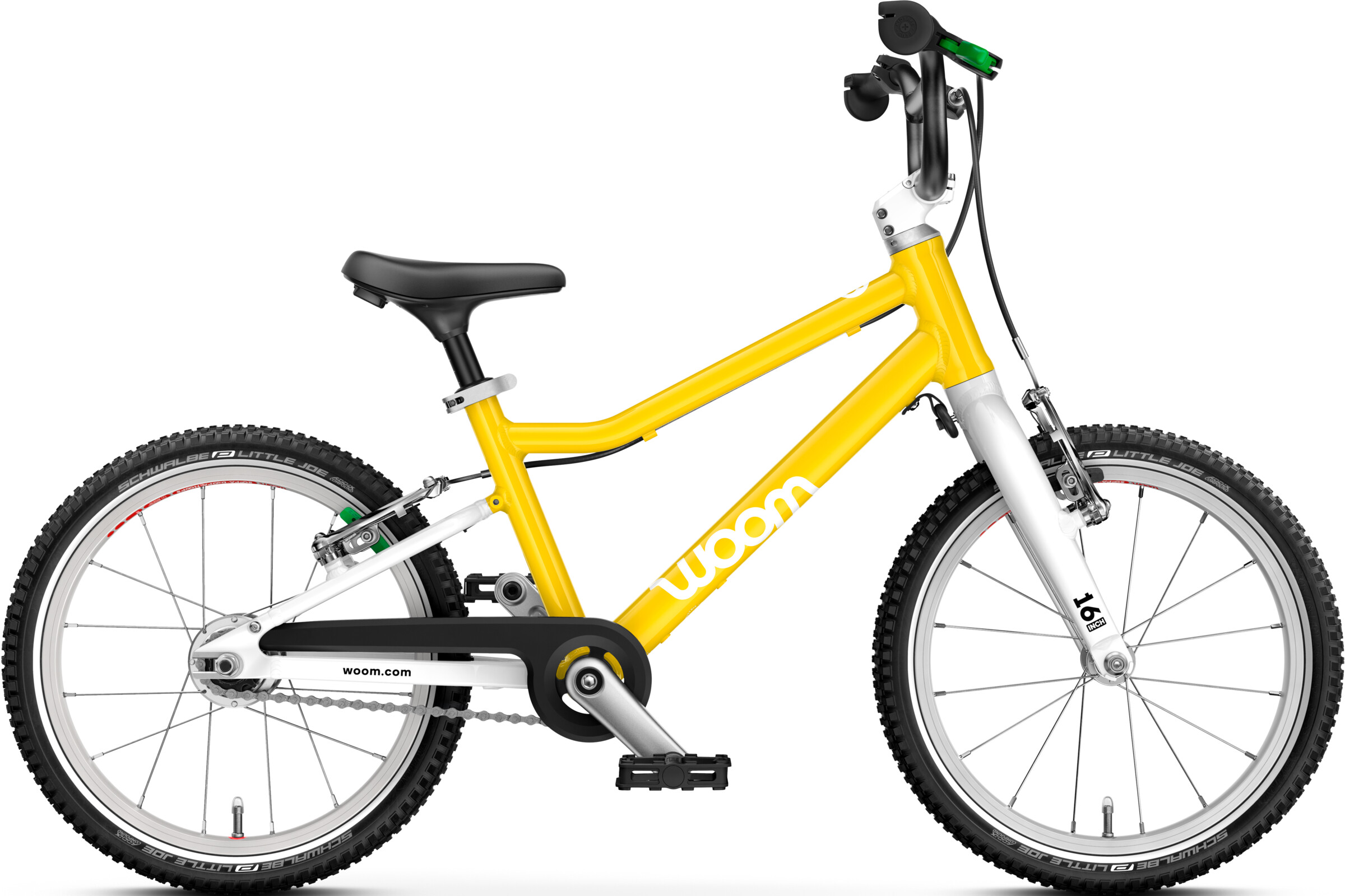 woom Go 3 AUTOMAGIC - vibrant yellow - Onesize/16 Zoll