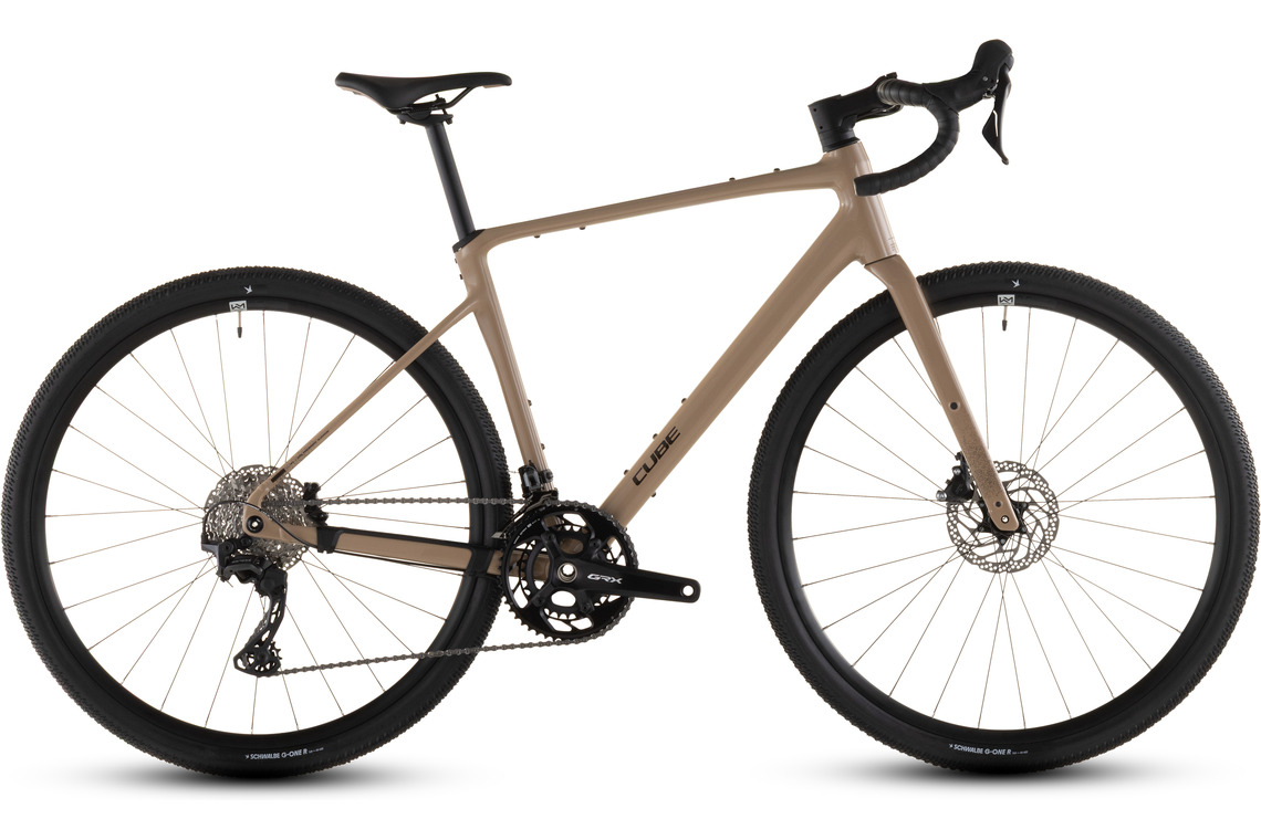 CUBE Nuroad Race cappuccino´n´black - XL/28 Zoll