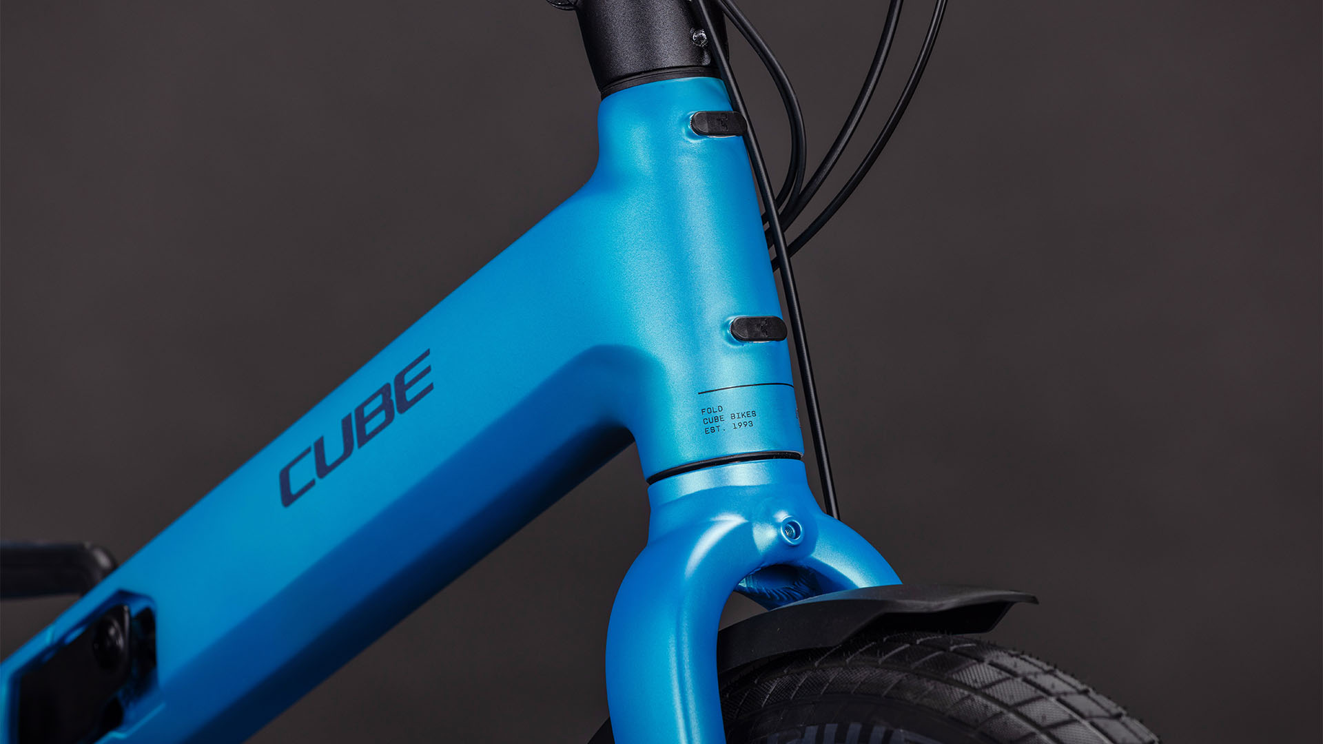 CUBE Fold Hybrid Comfort 545 azure´n´reflex - Onesize/20 Zoll
