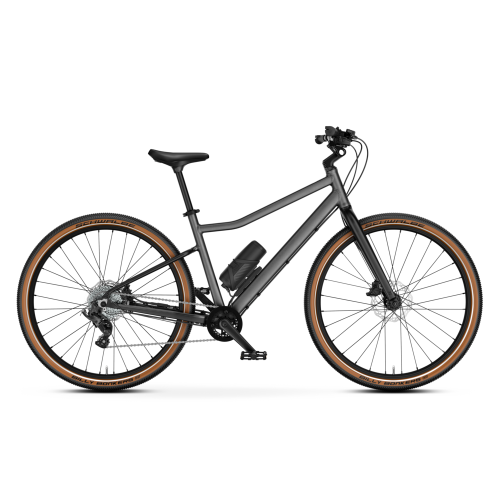woom Woom Explore e 6 graphite grey - Onesize/26 Zoll