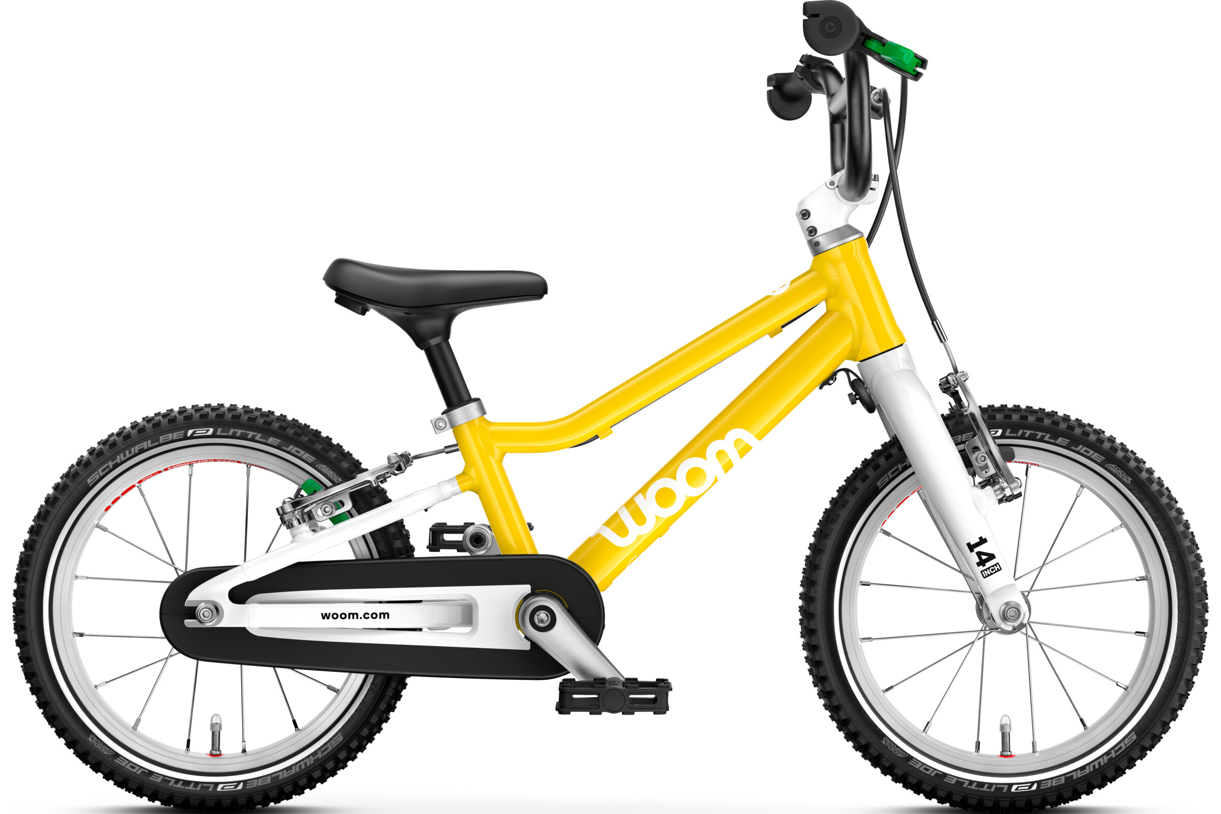 woom Go2 - vibrant yellow - Onesize/14 Zoll
