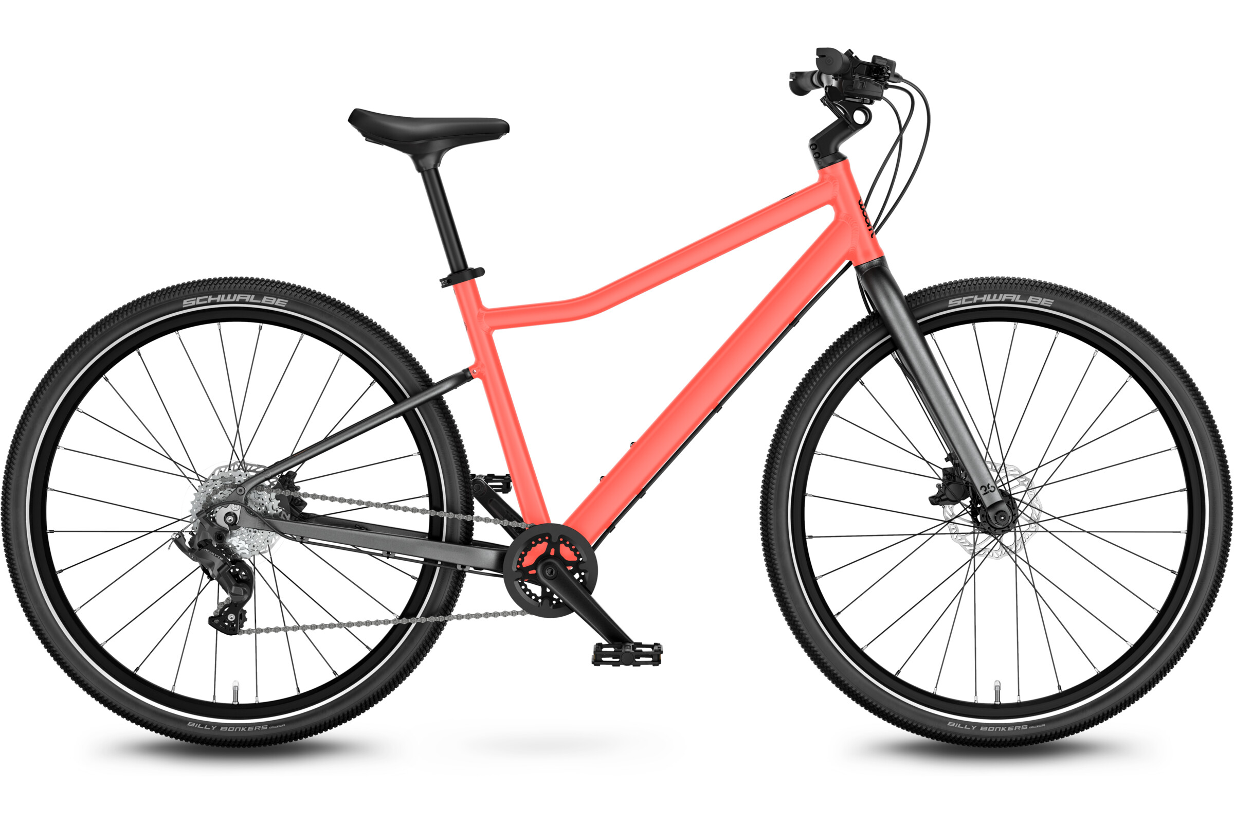 woom Explore 6 neon coral - Onesize/26 Zoll