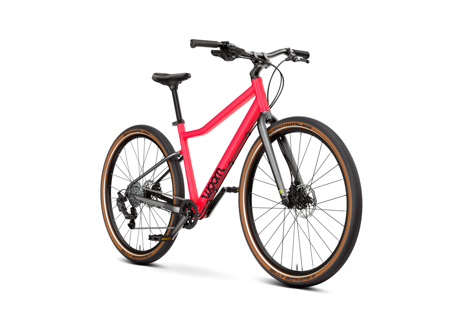 woom Explore 6 neon pink - Onesize/26 Zoll