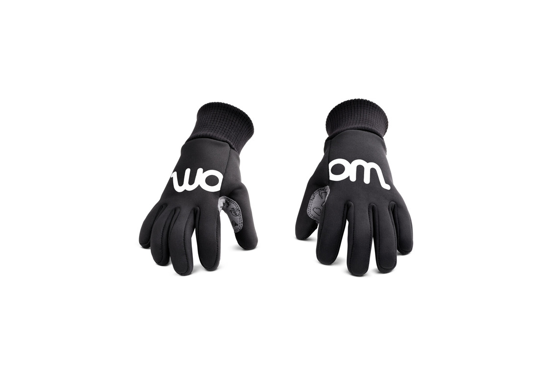 woom WARM TENS Radhandschuh Gr. 5 black